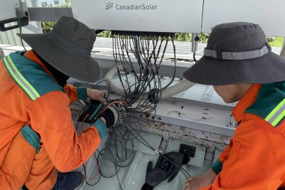 Dạy sửa chữa biến tần solar năng lượng mặt trời